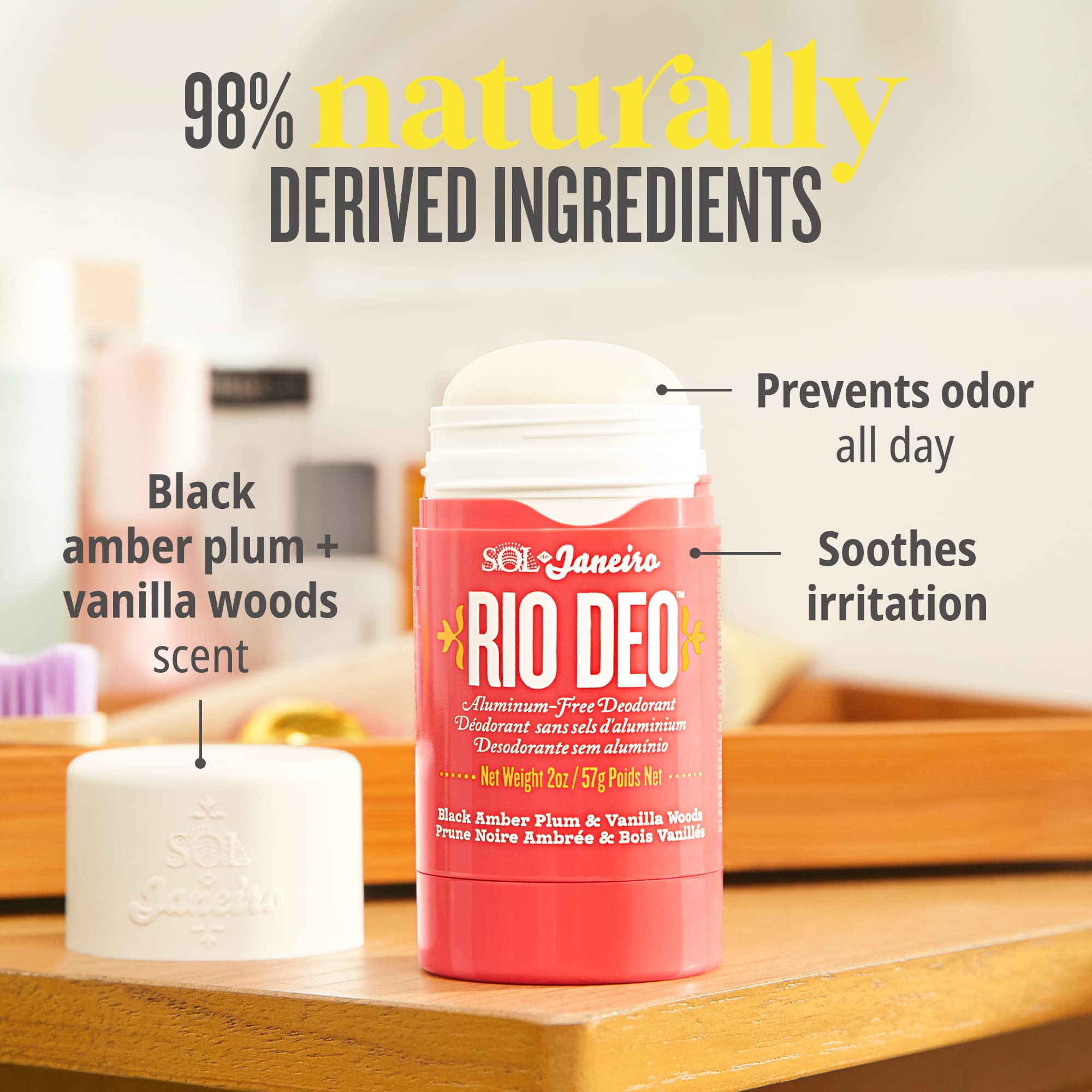 Sol de Janeiro Rio Deo Refillable Deodorant (Cheirosa '40)