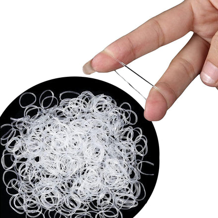 Cosy Companions ™ Clear Hair Bands 250 Pack