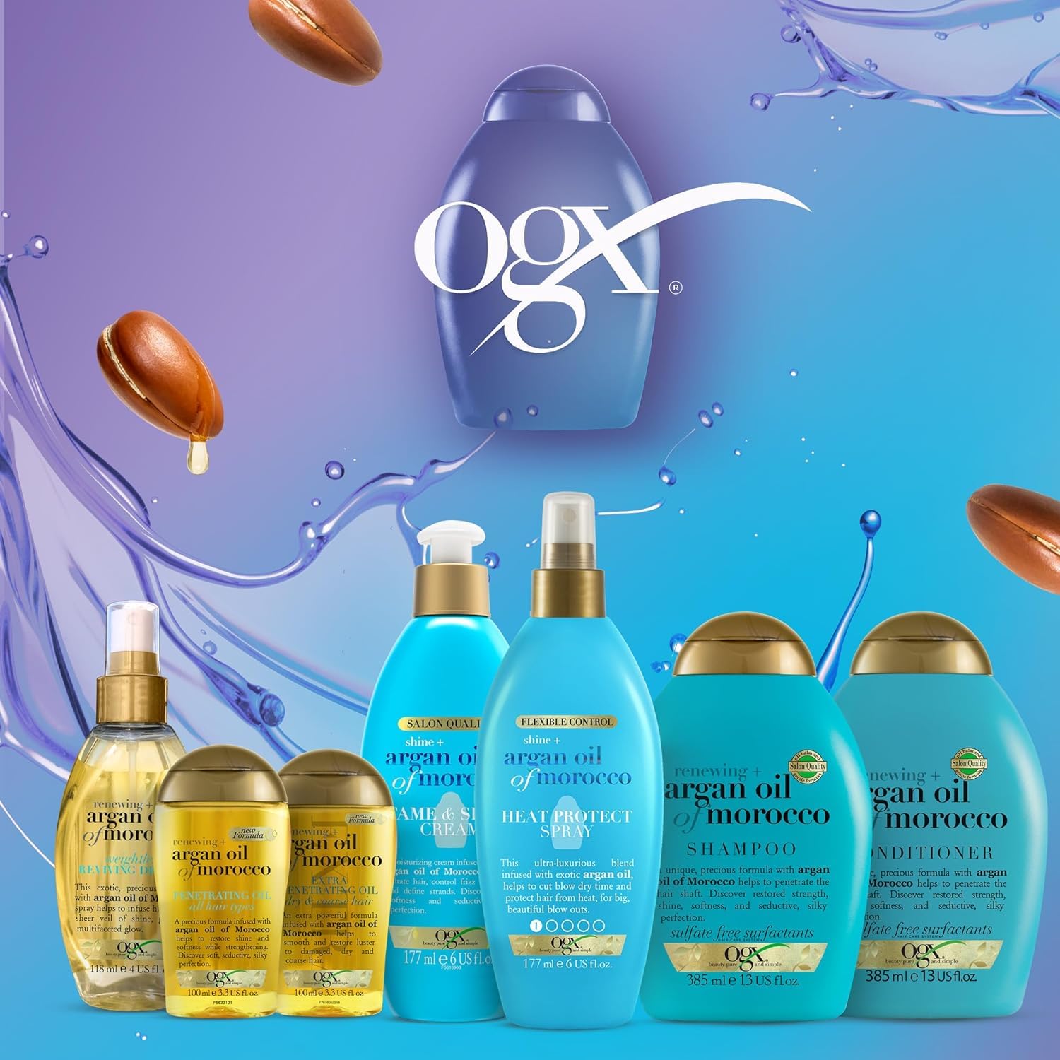 OGX Argan Oil of Morocco Extra Penetrating Hair Oil For Dry and Damaged Hair, 100 ml