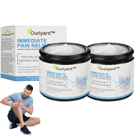 Ourlyard Magnesium Pain Relief Cream, Professional Joint and Bone Therapy Gel, Ourlyard Magnesium Pain Relief Healing Cream, Natural Joint Gel Effective Relief for Back, Neck, Hands, Knee (2)
