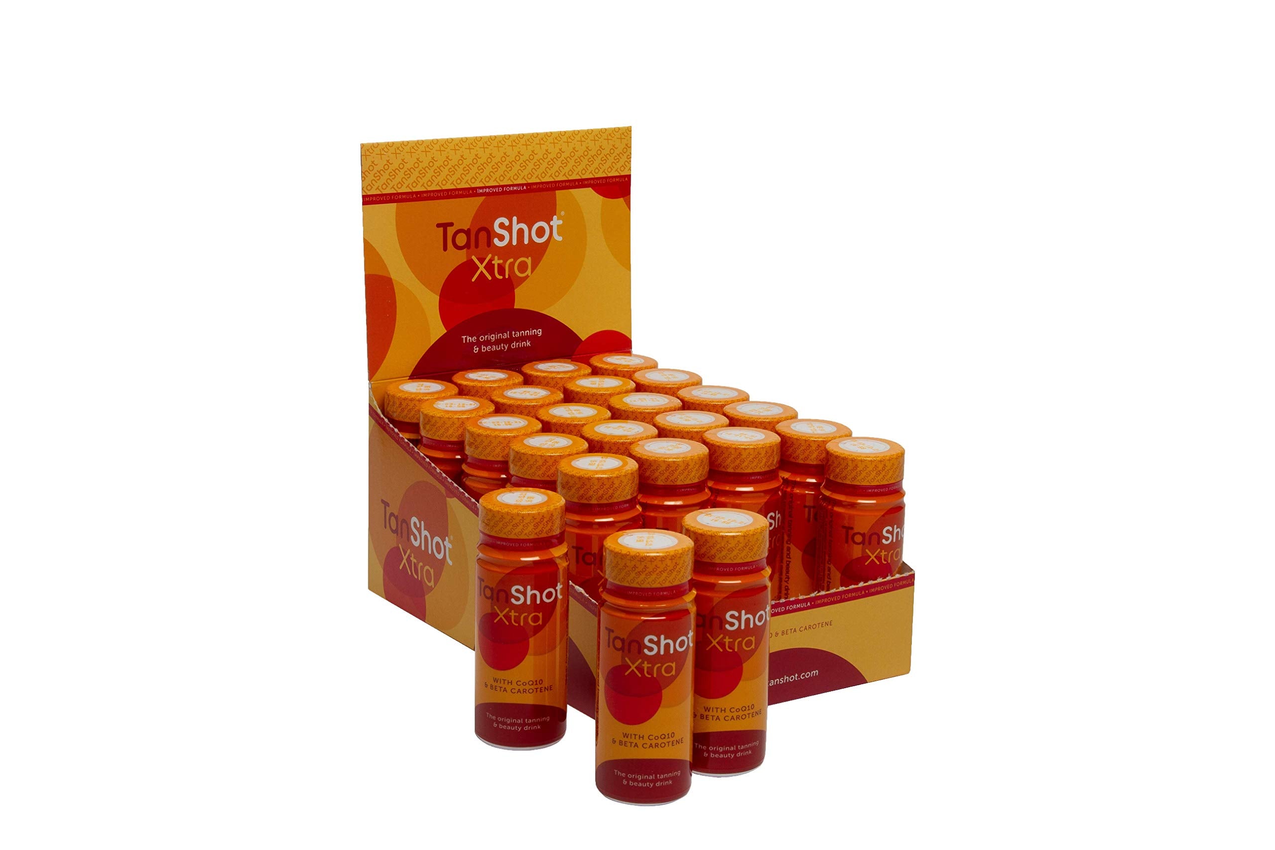 Tanshot Tanning & Beauty drink (24 bottles + display box) by Tanshot