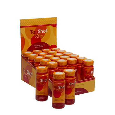 Tanshot Tanning & Beauty drink (24 bottles + display box) by Tanshot