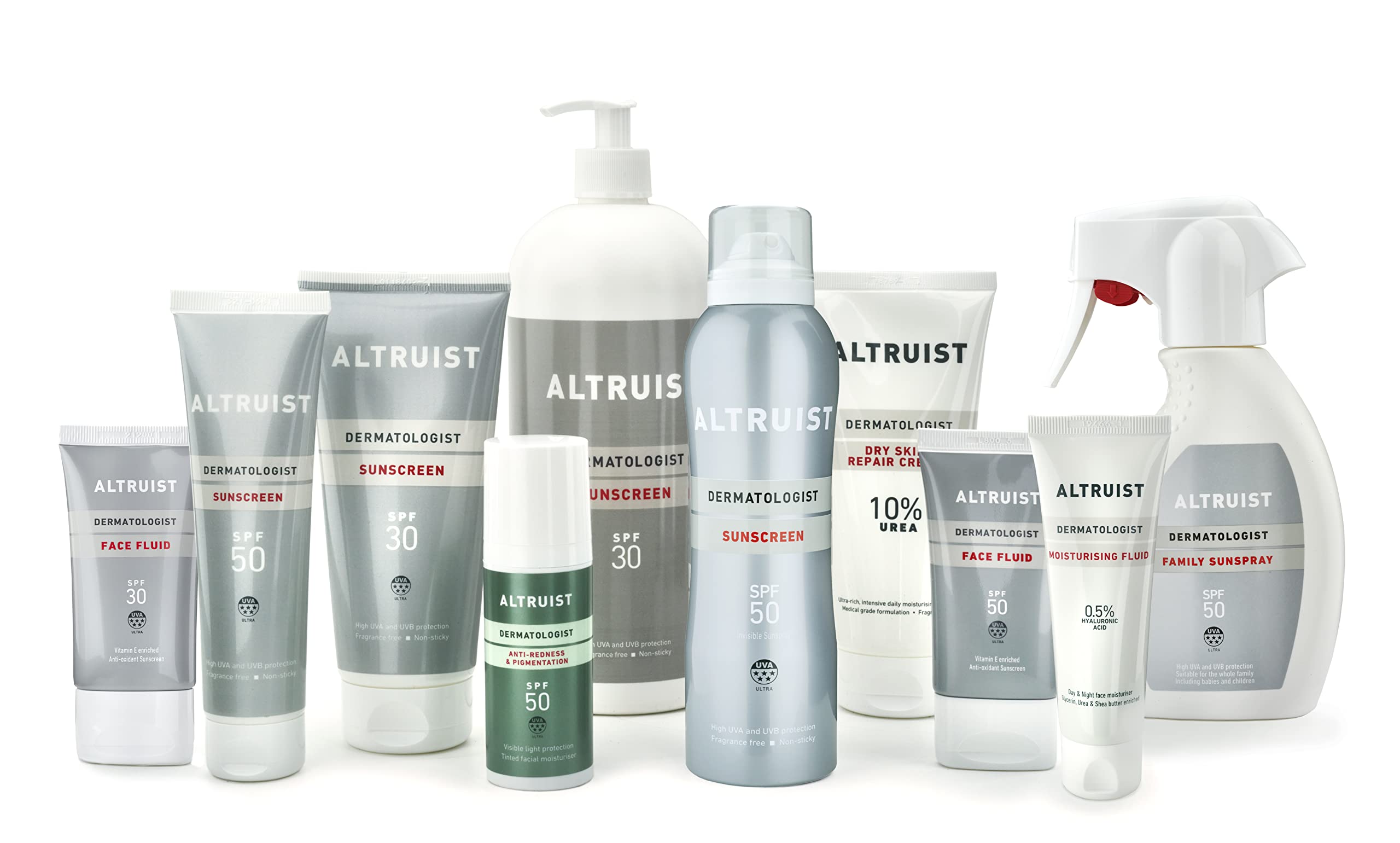 Altruist Dermatologist Sunscreen SPF 30 - 5 star ultra UVA protection, 1 Litre by Altruist