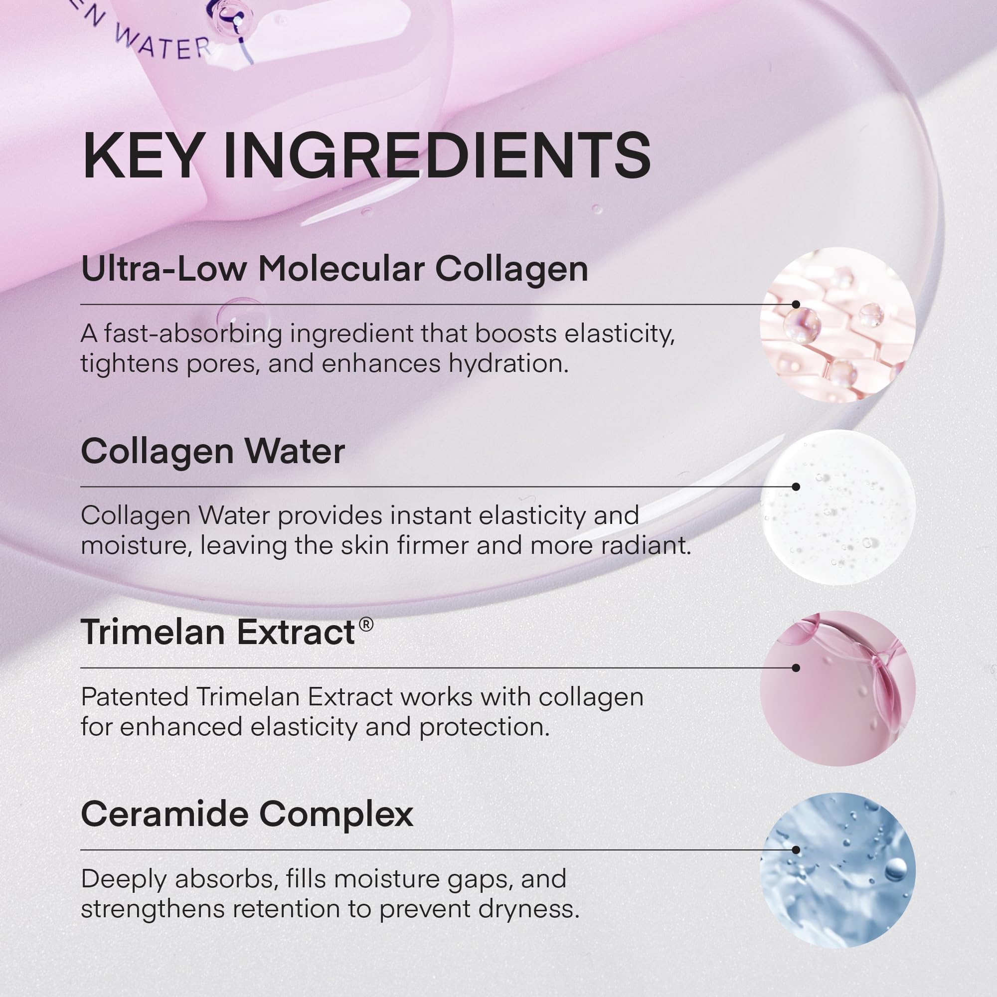 Korean Collagen Night Wrapping Mask: Ultra-Low Molecular 100 Dalton Collagen Peel-Off Mask for Deep Hydration, Elasticity, Sagging & Dull Skin - Glass Skin Glow, 100 mL [Made in Korea]