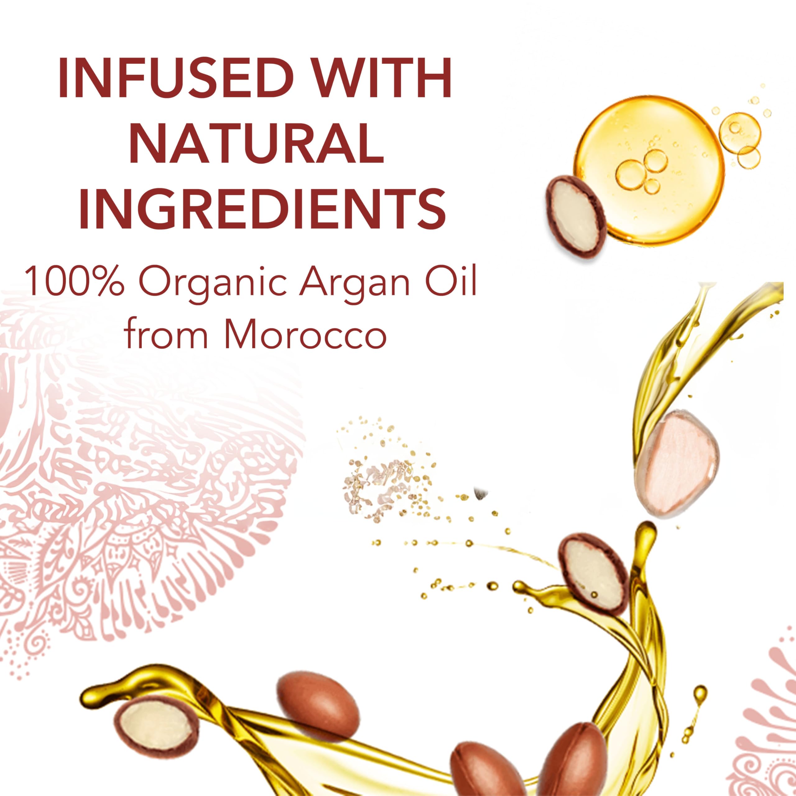 Creme of Nature Argan Oil Foaming Mousse, Style & Shine, Creates Soft Wraps, Defines Curls, Prevents Frizz & Adds Exotic Shine, 7 Fl Oz
