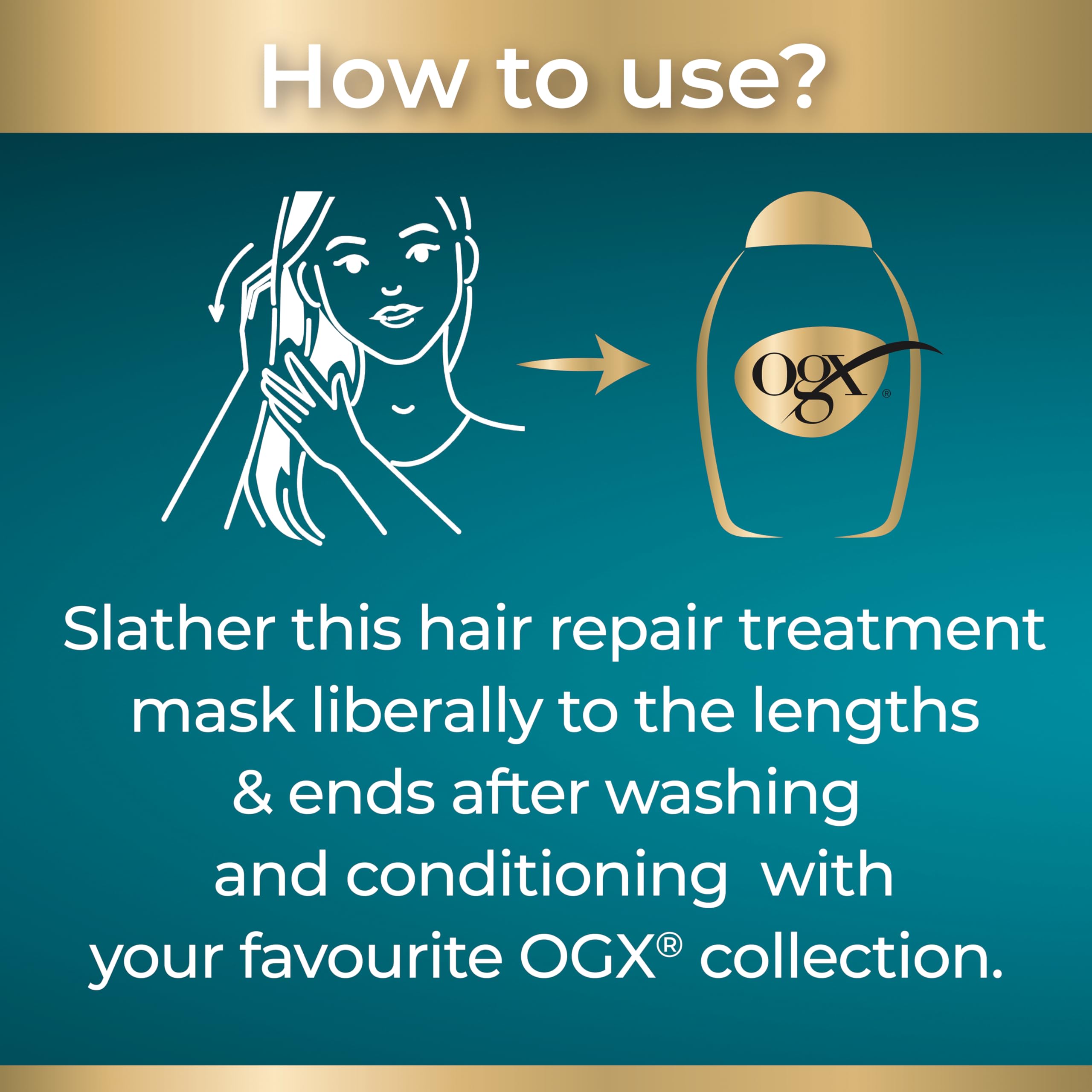 OGX Rescue Fusions Intense Hydration Recovery Hair Mask, 285 ml