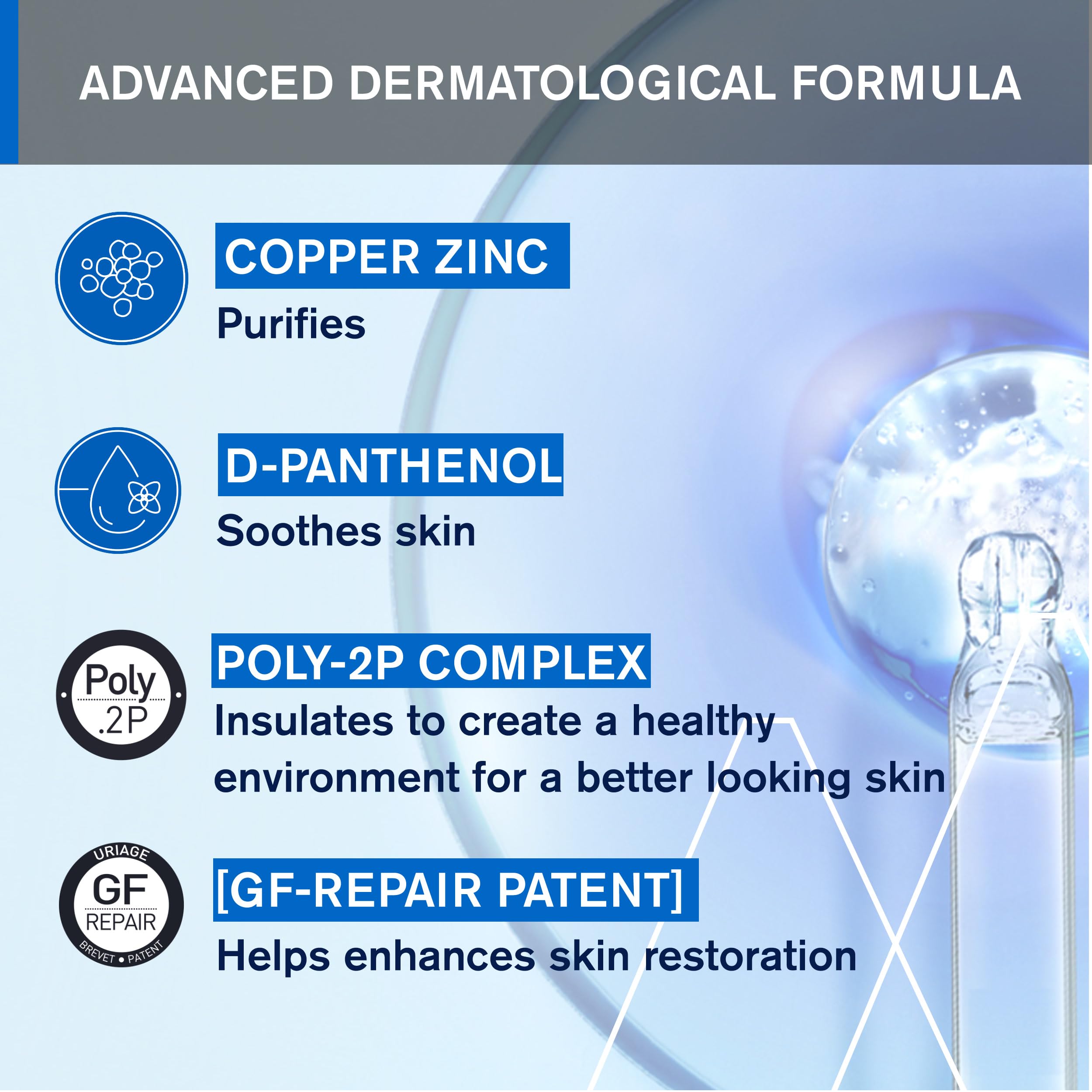 Uriage Bariederm Repairing Cica-Cream with Cu-Zn Repairs Soothes, 100