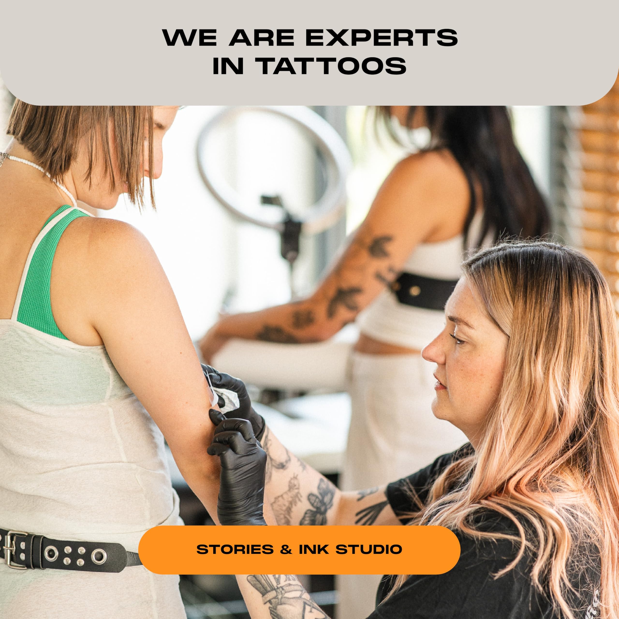 Stories & Ink Tattoo Aftercare | DAILY MOISTURIZER - with Advanced UV Ink Protection to Prevent Tattoo Fading, Protects & Hydrates Healed Tattoos