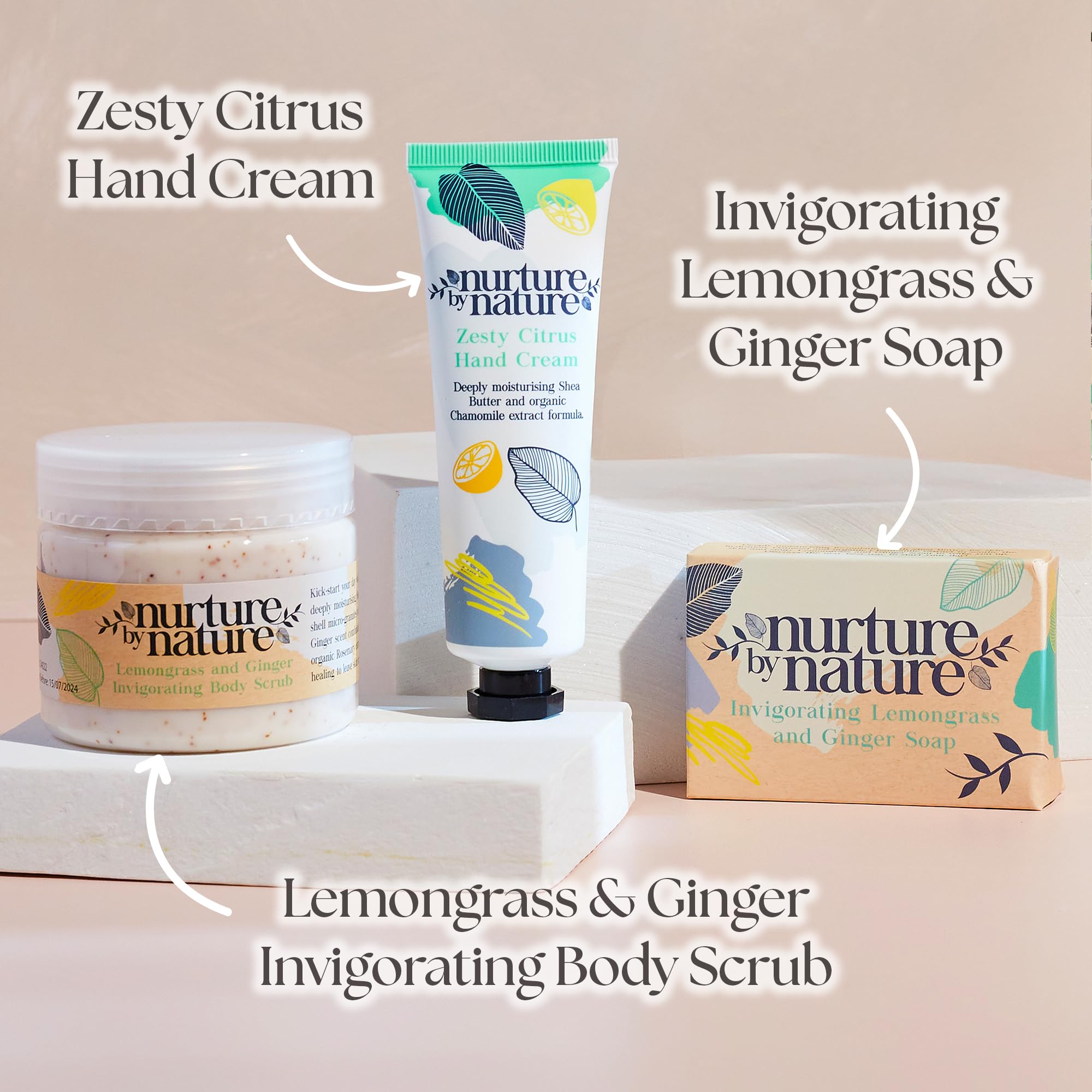 Nurture by Nature Relax & Uplift Pamper Gifts for Women - Mothers Day Gifts, Spa Gift Set Self Care Kit, Bath Salts, Bath Bombs, Cruelty Free Bath Sets, Mothers Day Hamper, Relaxation Gifts for Women