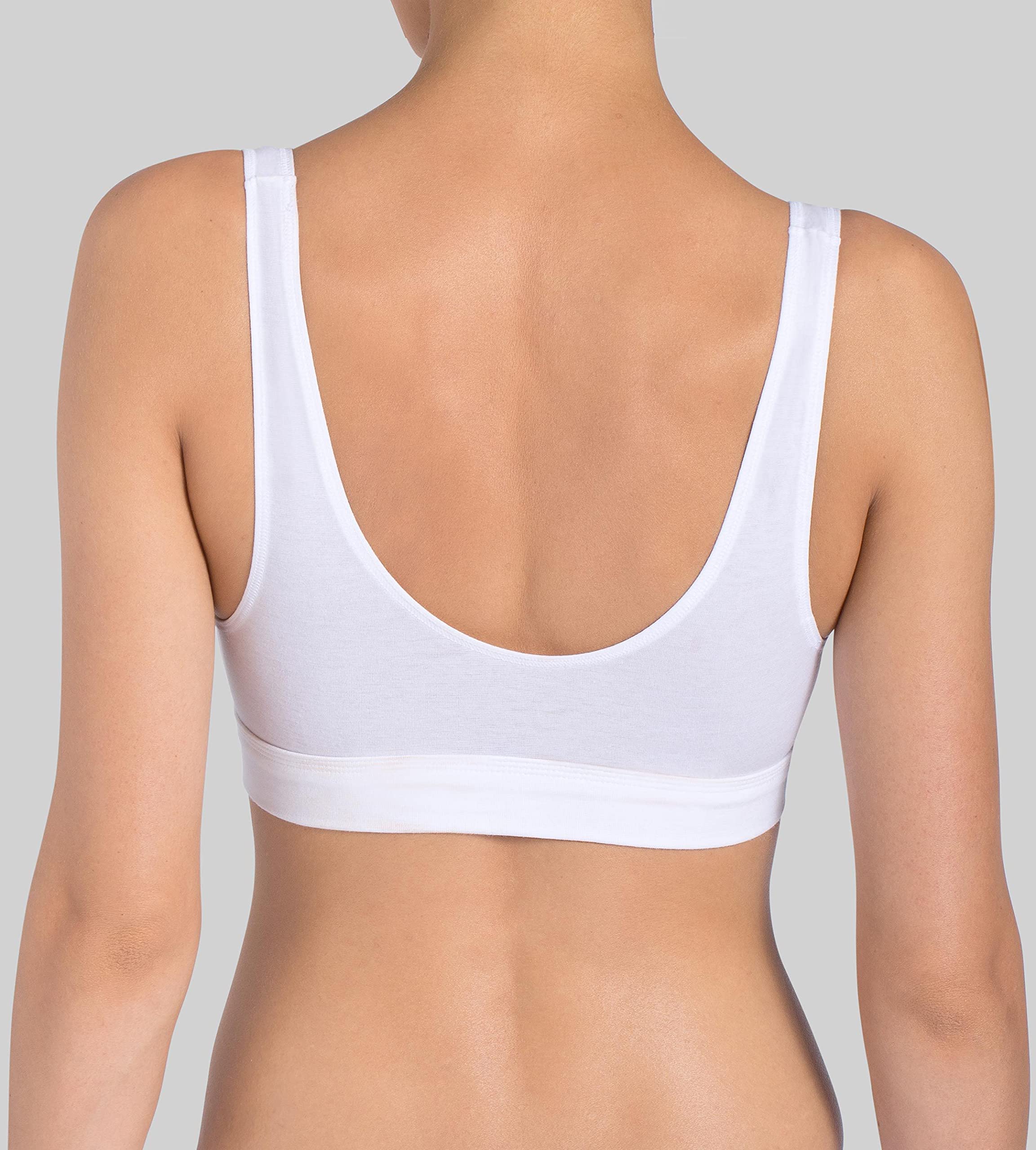 Sloggi Double Comfort Cotton Rich Non Wired Bra 10022574 White 40