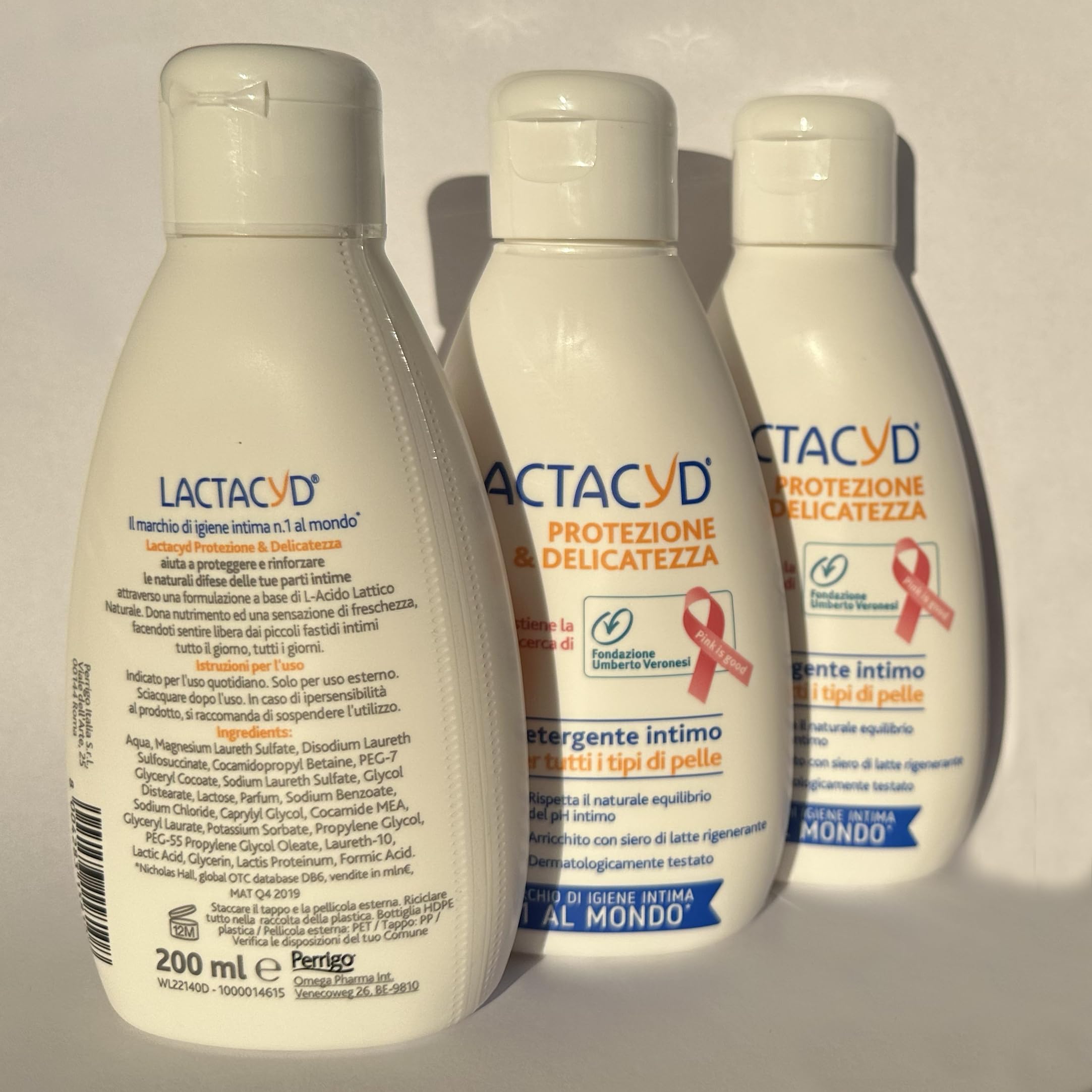 Lactacyd Femina Daily Protective Wash 200ml x 3 Packs
