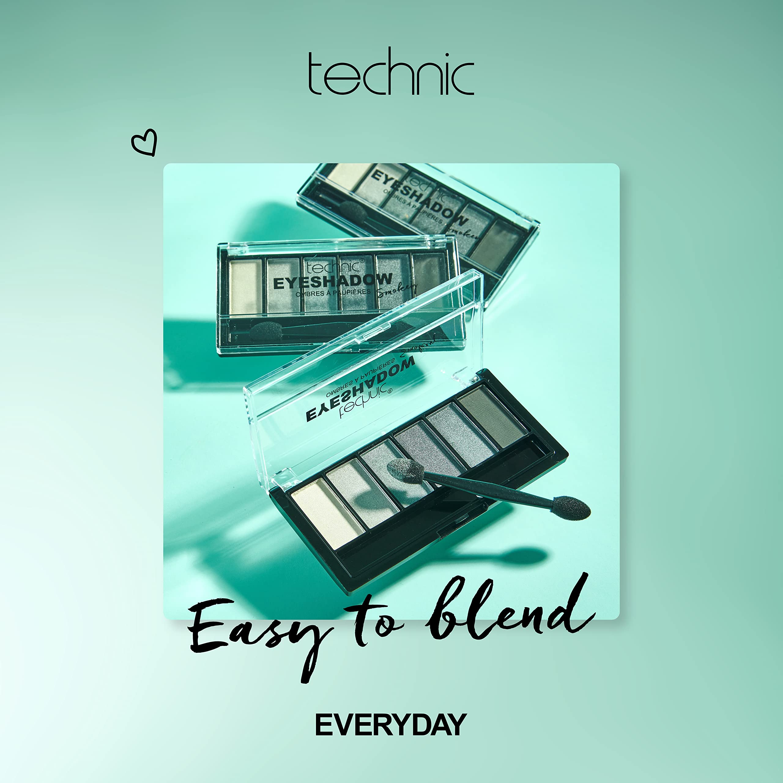 Technic Eye Shadows, Smokey