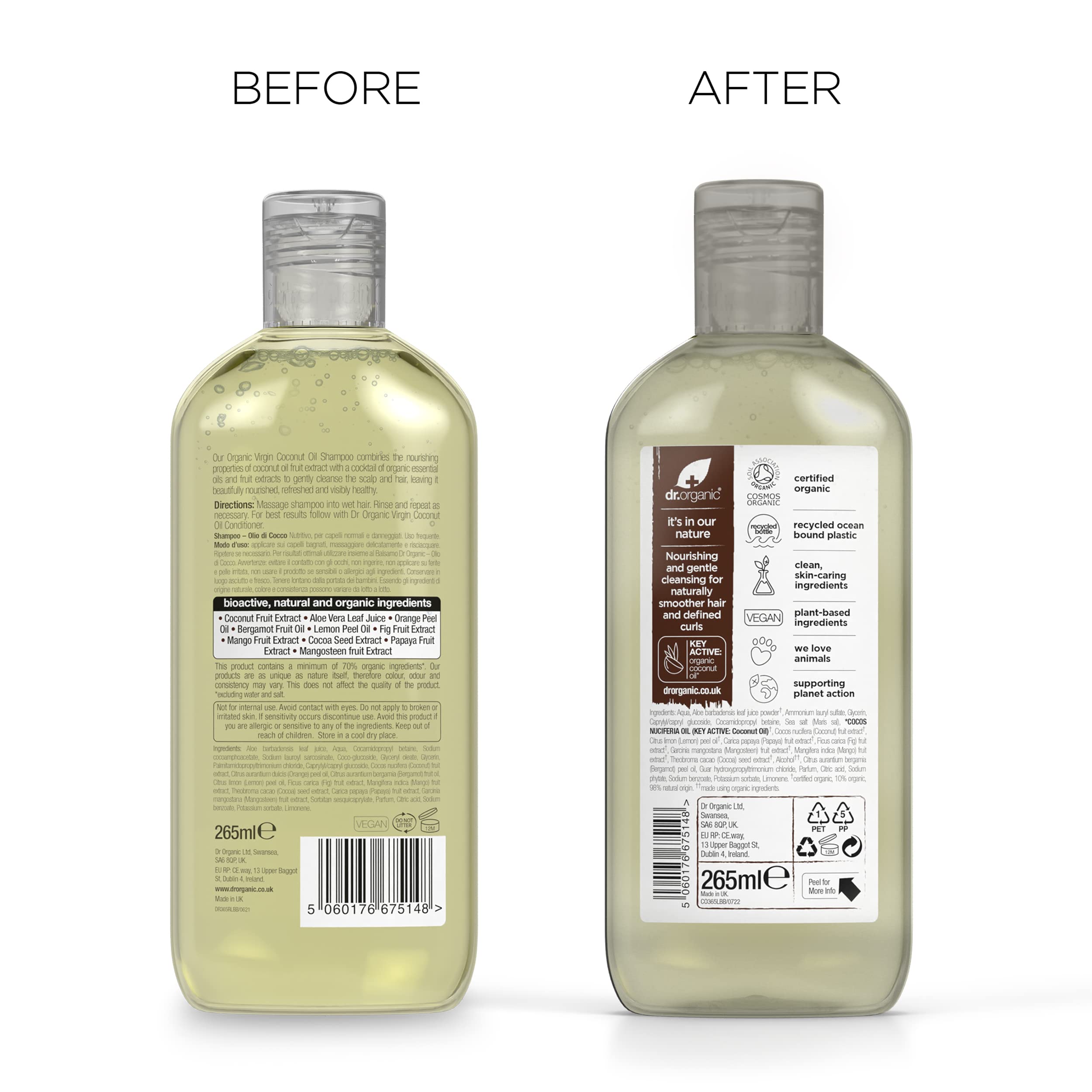 Organic Doctor Organic Virgin Coconut Oil Shampoo, 9 fl.oz.