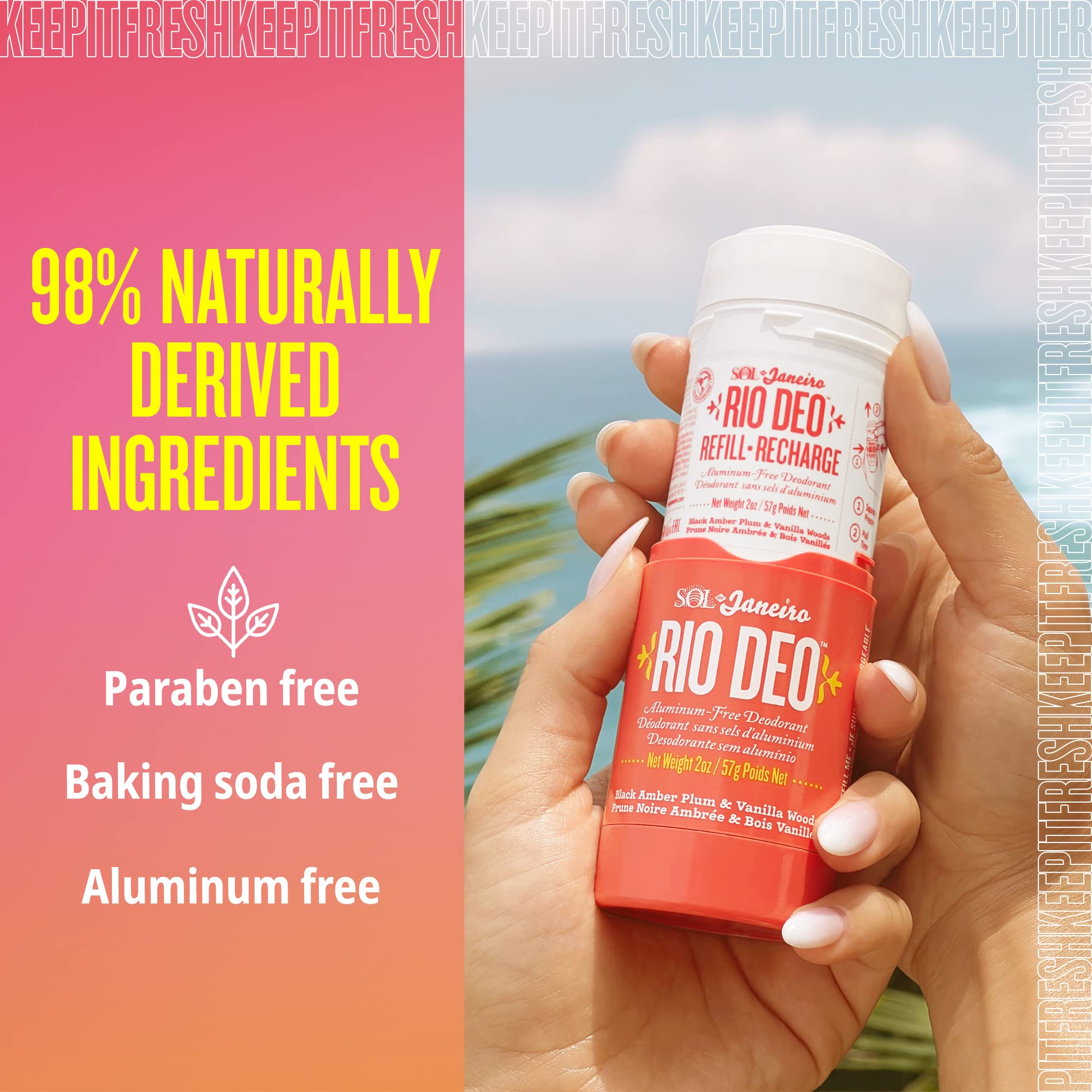 Sol de Janeiro Rio Deo Refillable Deodorant (Cheirosa '40)
