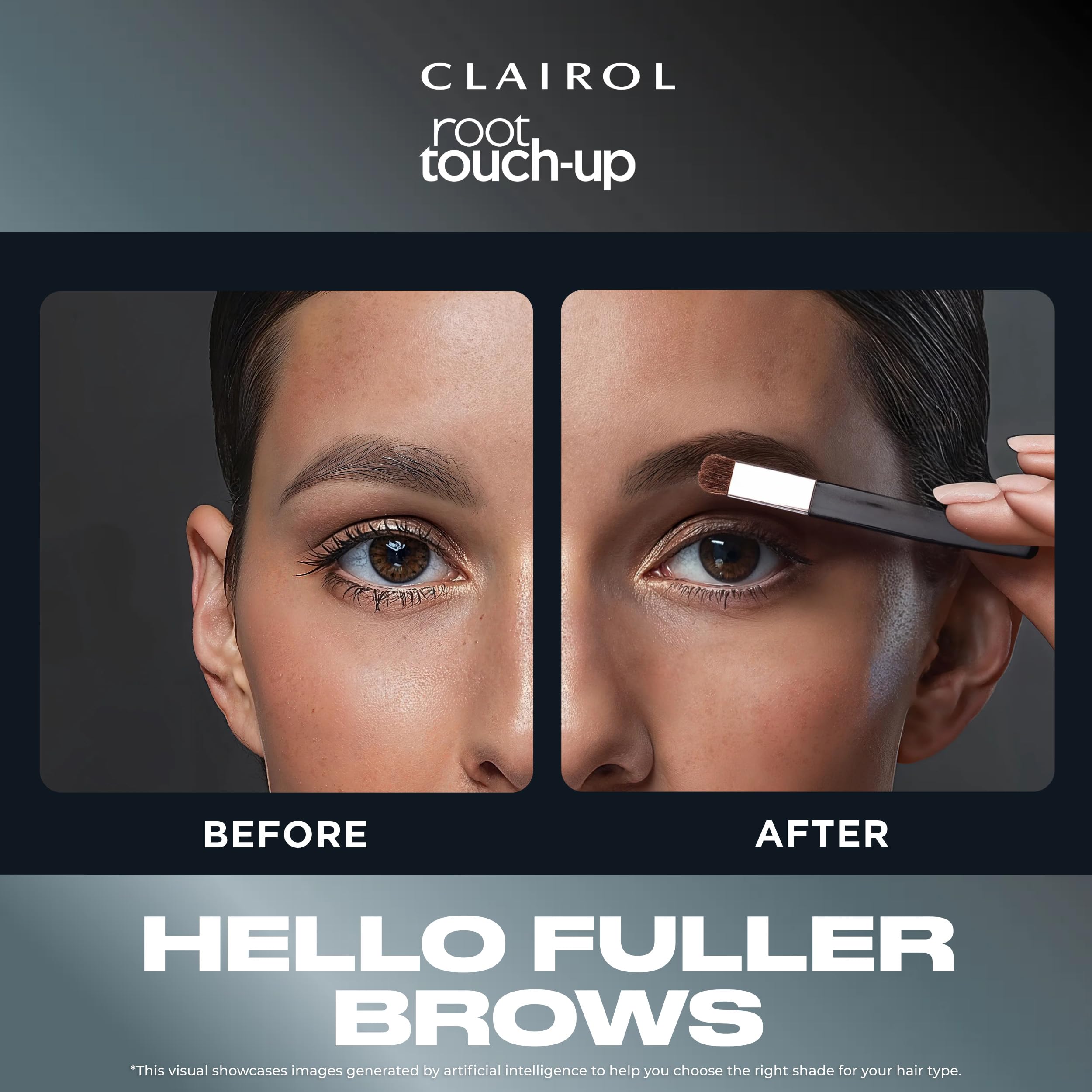 Clairol Root Touch-Up Concealing Powder, Medium Brown, 1 Count