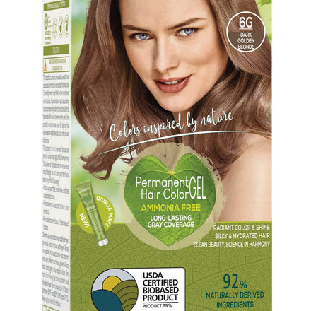 Naturtint Hair Color - Permanent - 6G - Dark Golden Blonde - 5.28 oz