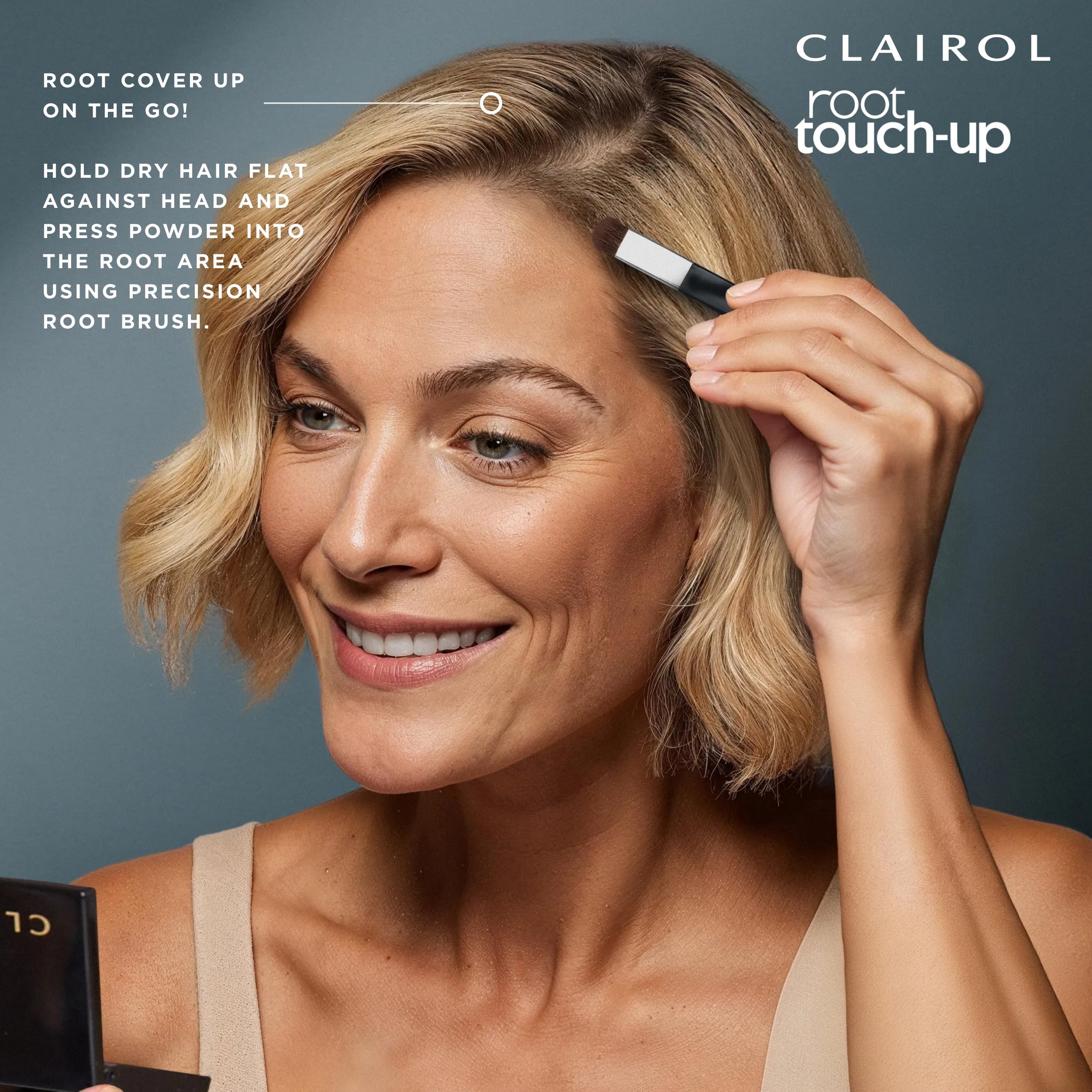 Clairol Root Touch-Up Concealing Powder, Medium Brown, 1 Count