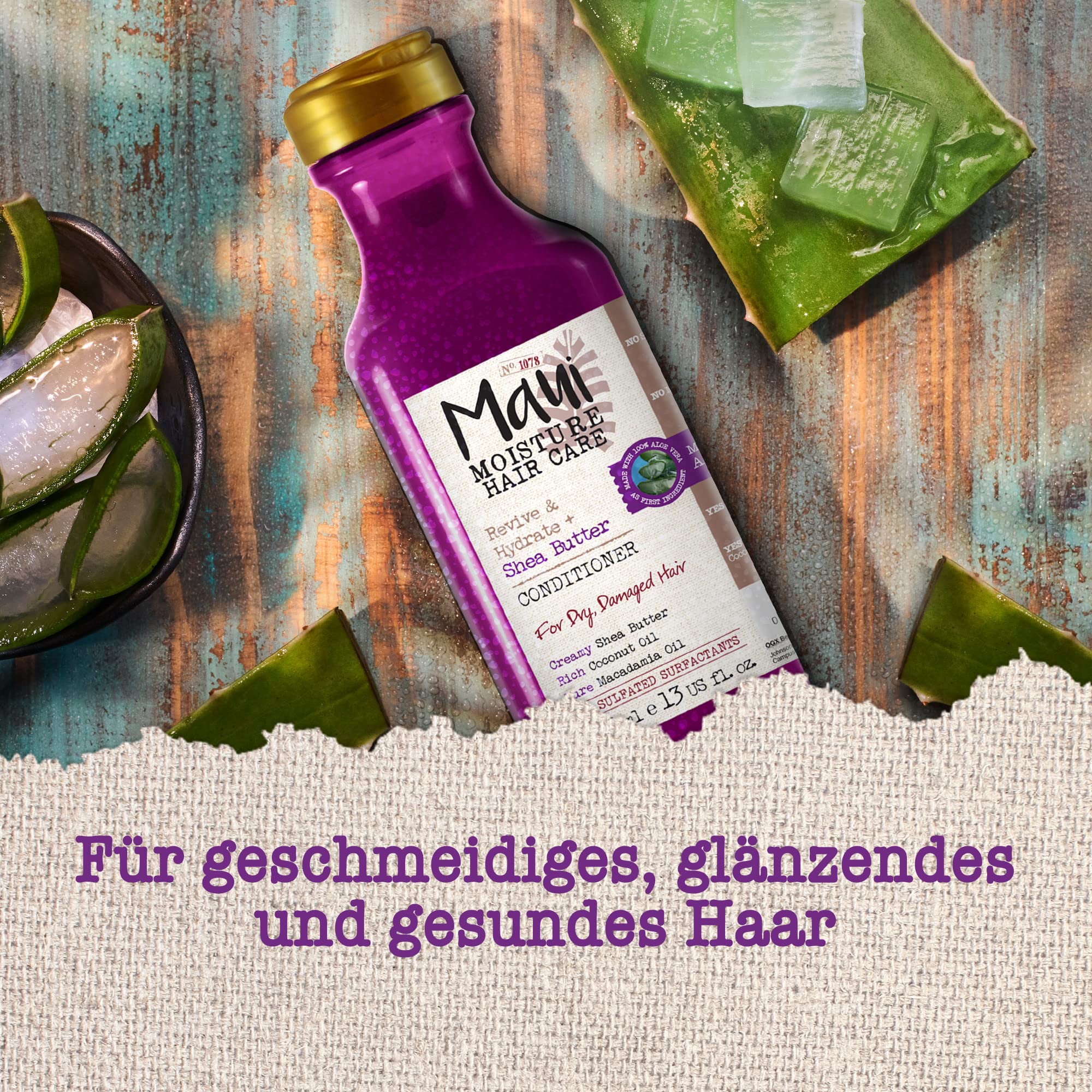 Maui Moisture Revive & Hydrate Shea Butter Conditioner 385ml