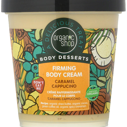 Organic Shop Body desserts Caramel Cappuccino Firming Body Cream 450ml
