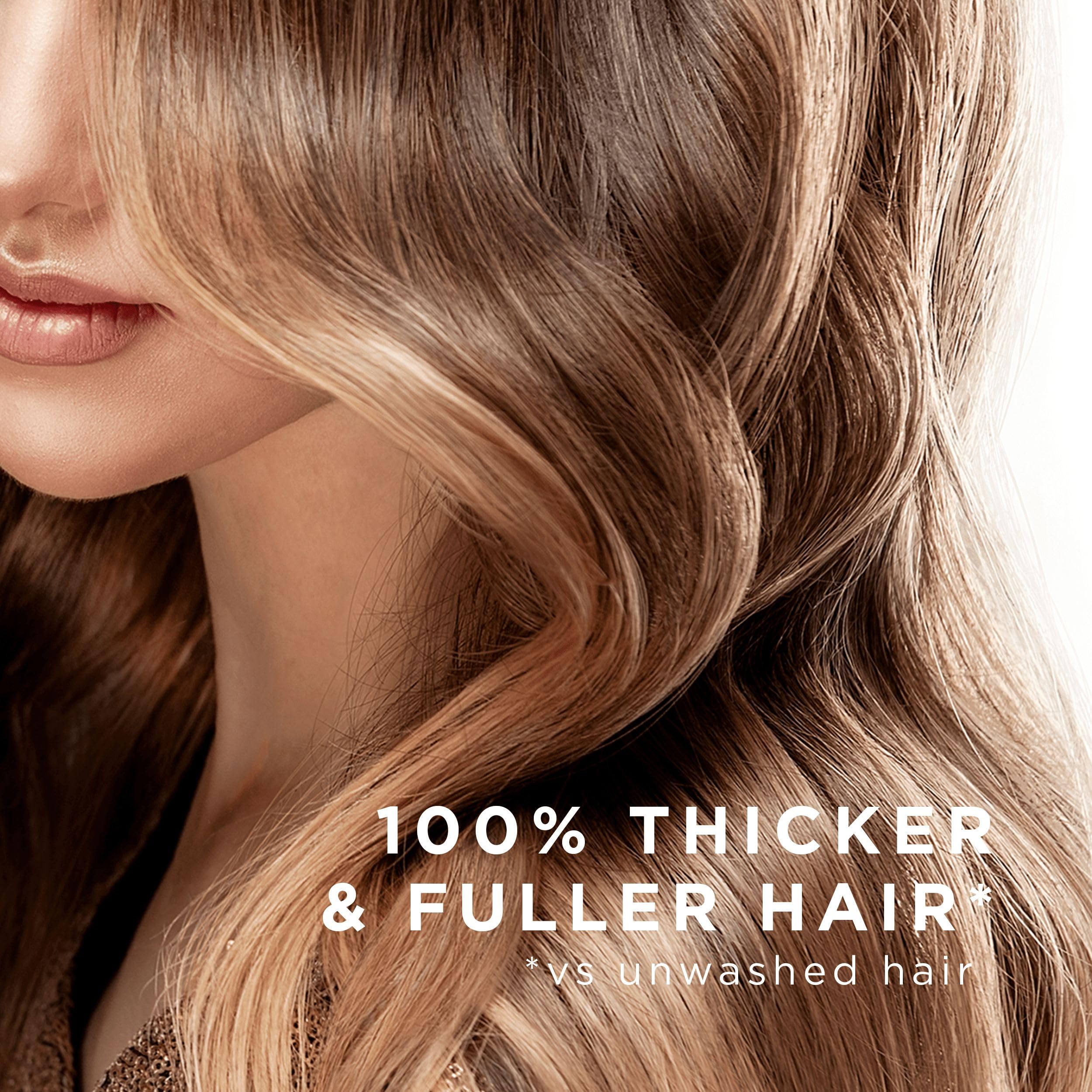 Pantene Biotin & Rose Water Hair Thickening Shampoo, Lift 'n' Volume, 1l, Silicone Free Volume Shampoo