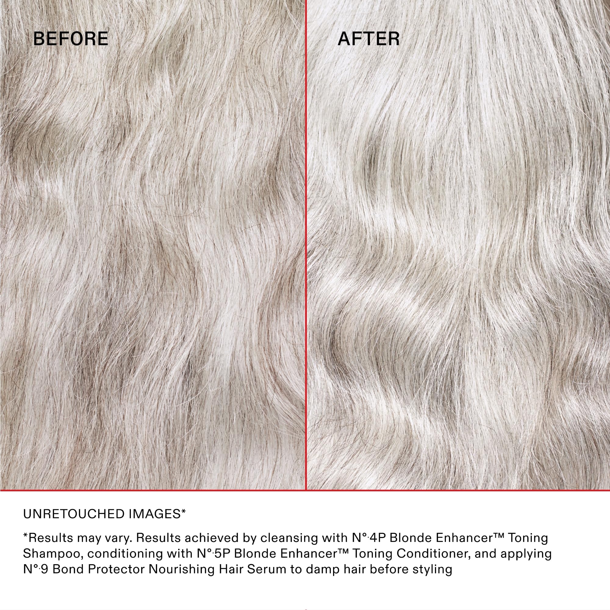 Olaplex No. 4P Blonde Enhancer Purple Toning Shampoo, Repairs, Hydrates, & Brightens All Blonde, Lightened, & Grey Hair, 250ml