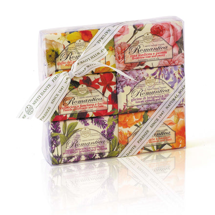 Romantica Floral 6 Soap Gift Set