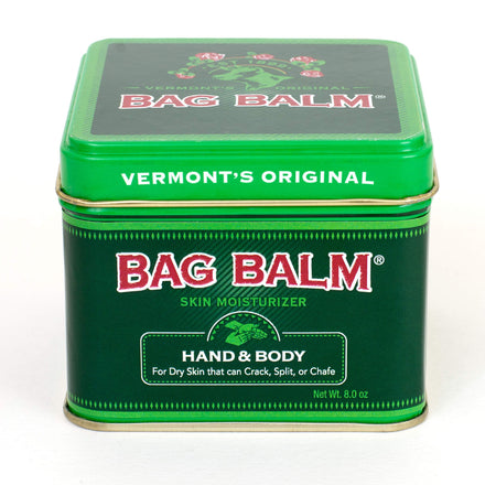 Bag Balm Vermont's Original for Dry Chapped Skin Conditions 8 Ounce Tin
