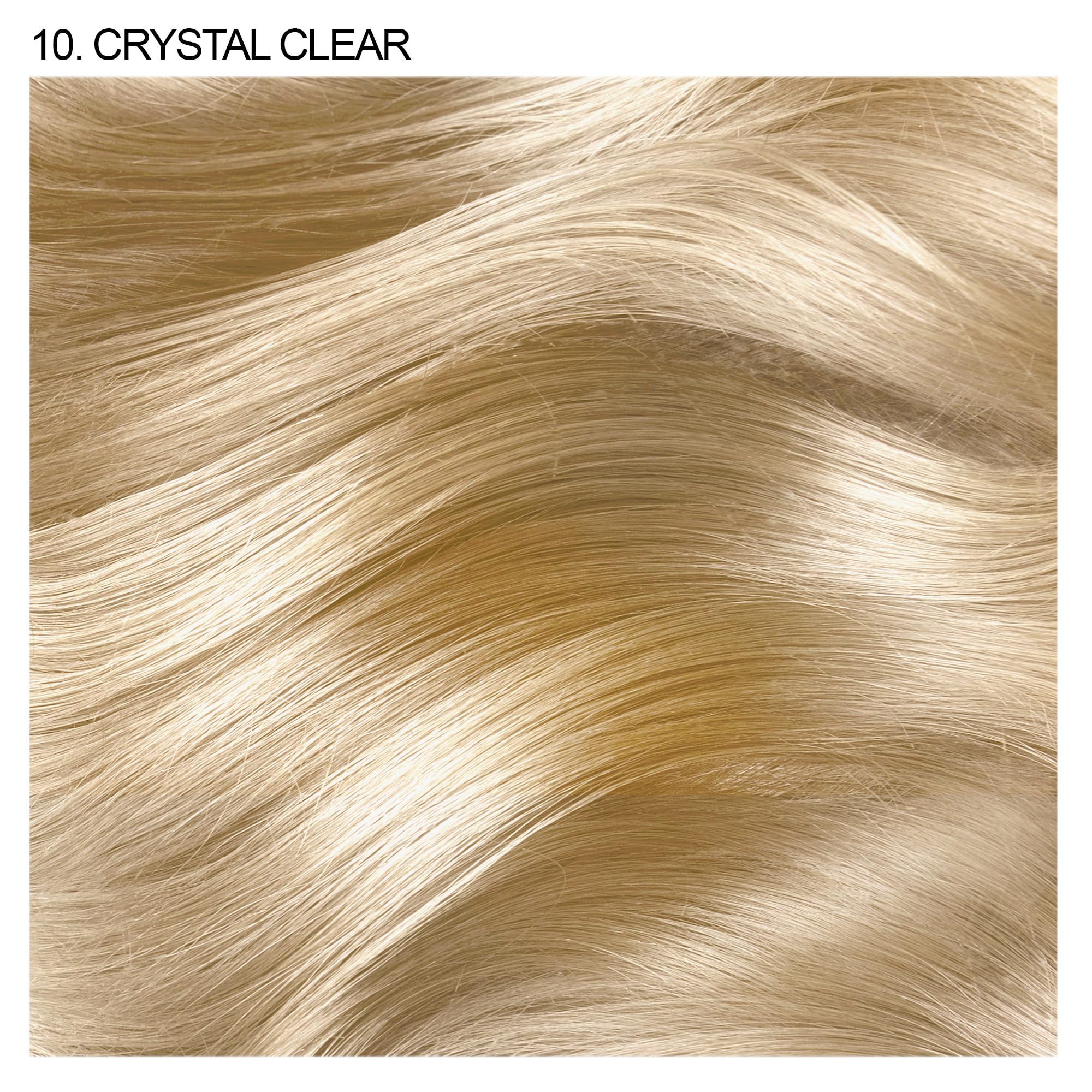 Adore Semi Permanent Hair Color - Vegan and Cruelty-Free Clear Hair Dye - 4 Fl Oz - 010 Crystal Clear (Pack of 1)