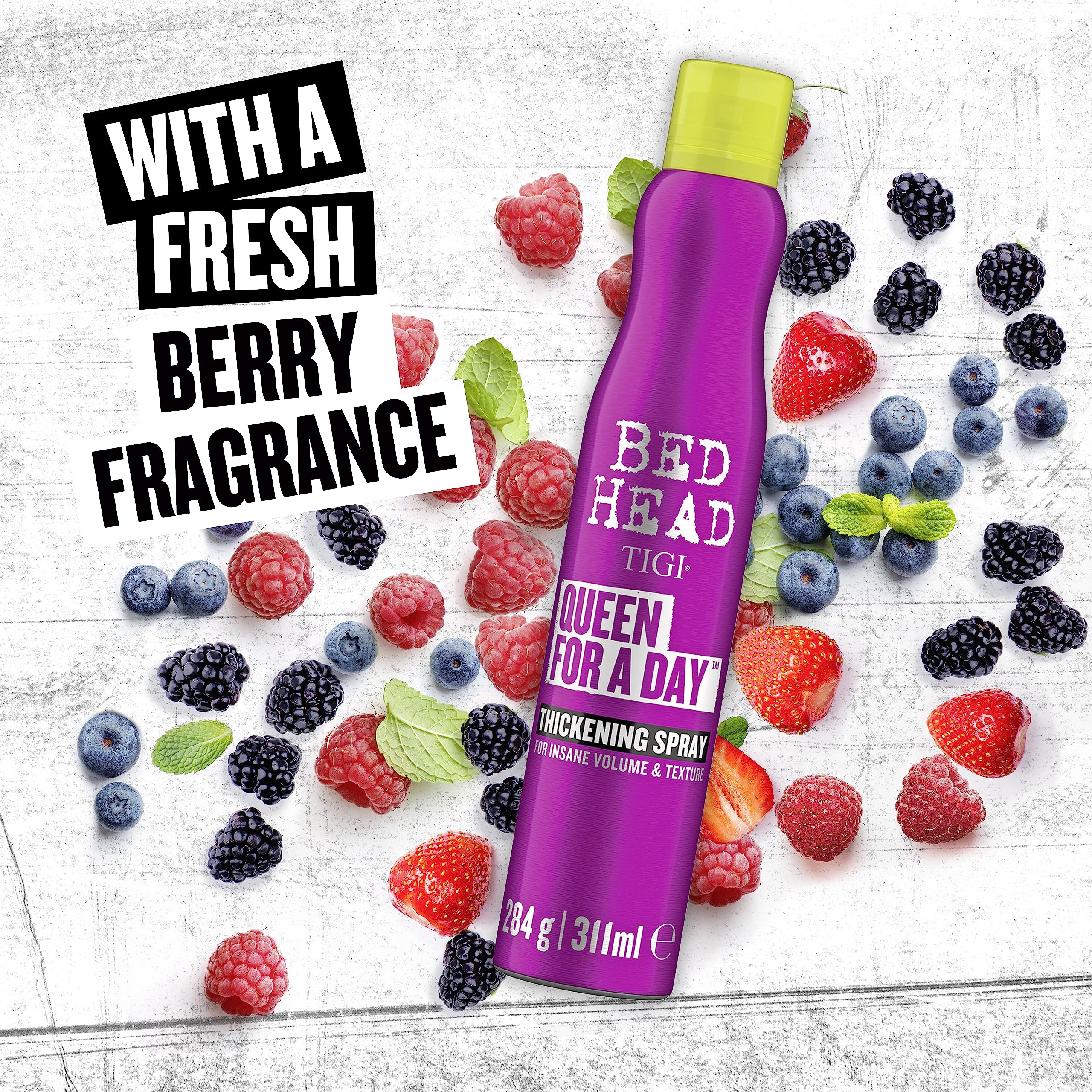 'Superstar' Queen for a Day Thickening Hairspray *Set of 4* by TIGI Bed Head (320ml each). by Bed Head